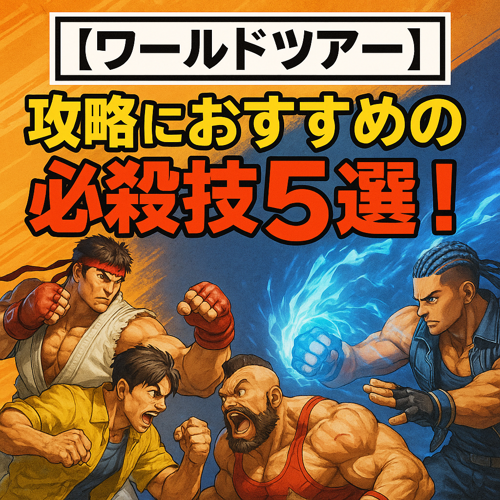 【ワールドツアー】攻略におすすめの必殺技5選！