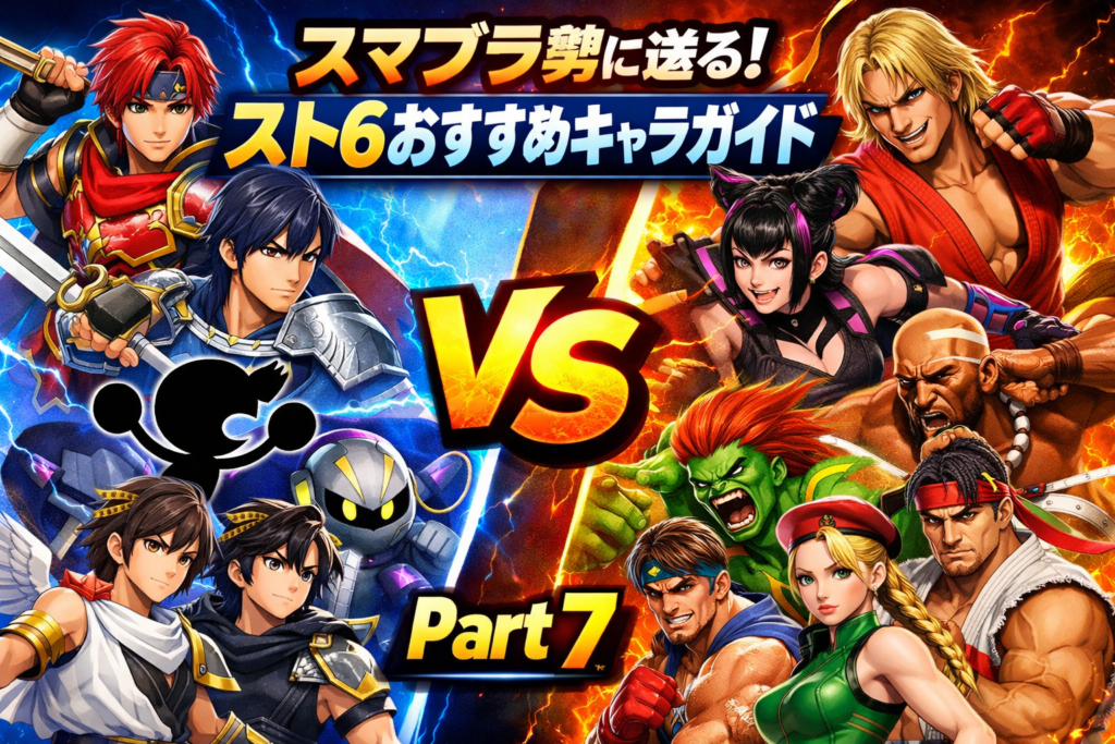スマブラ勢に送る！スト6おすすめキャラガイド Part7