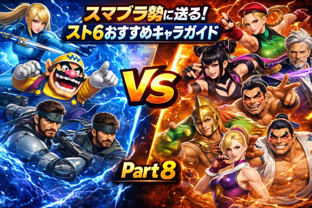スマブラ勢に送る！スト6おすすめキャラガイド Part8